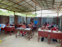 Pendidikan Terpinggirkan? SD di Gunung Mas Harus Belajar di Ruang Tak Layak