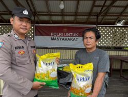 Polres Gumas Bantu Warga Lewat Pasar Murah, 500 Kg Beras Ludes Diborong