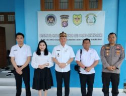 Bupati Gumas Tinjau Dapur Makan Bergizi Gratis Perdana